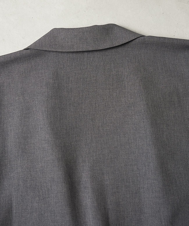 3-230103]mizuiro ind(ミズイロインド) tailored shirt JK テーラード