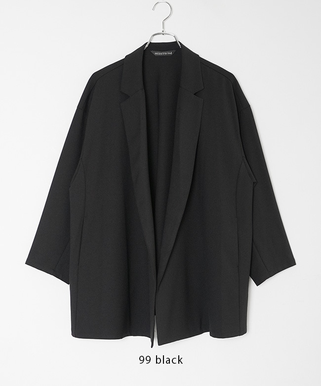 （25ss）mizuiro ind tailored shirt jacket mizuiro ind｜テーラード シャツ ジャケット フォーマル
