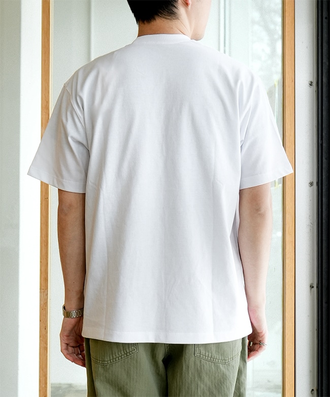 ◇[DT-C0198TCB]DANTON(ダントン) POCKET T-SHIRT(ポケットT
