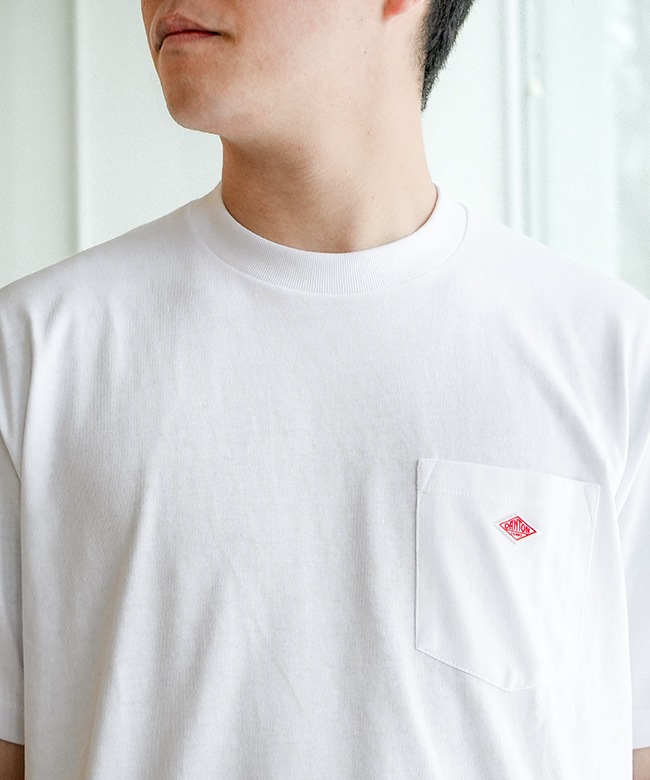 ◇[DT-C0198TCB]DANTON(ダントン) POCKET T-SHIRT(ポケットT