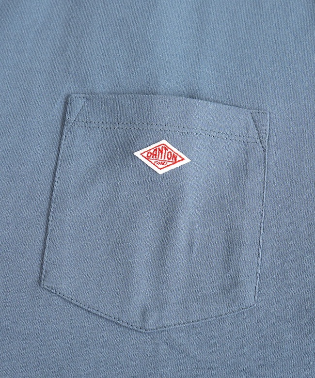 ◇DANTON(ダントン) POCKET T-SHIRT(ポケットTシャツ) メンズ トップス