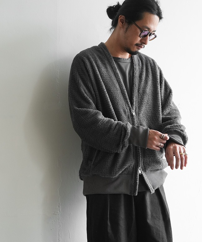NN-C4706]nonnative(ノンネイティブ) HIKER ZIP CARDIGAN POLARTEC