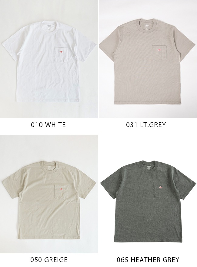 ◇[DT-C0198TCB]DANTON(ダントン) POCKET T-SHIRT(ポケットT