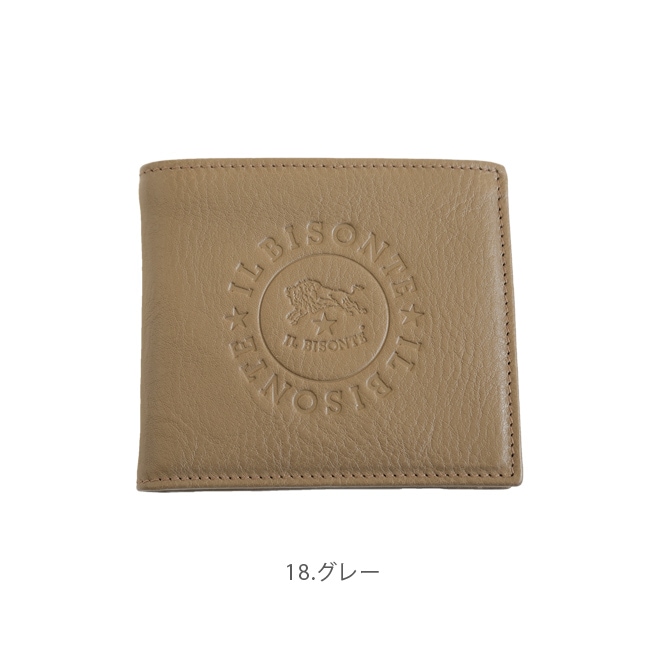 ◇【国内正規販売店】IL BISONTE(イルビゾンテ)2つ折り財布 2023