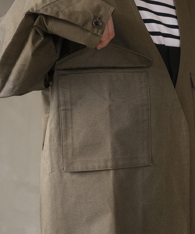 Yarmo(ヤーモ) Pocket Coverall ポケットカバーオール レディース