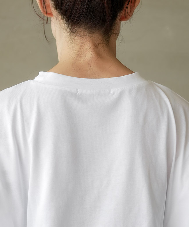 SALE 30%OFF】mizuiro ind(ミズイロインド)shoulder tuck N/S P/O