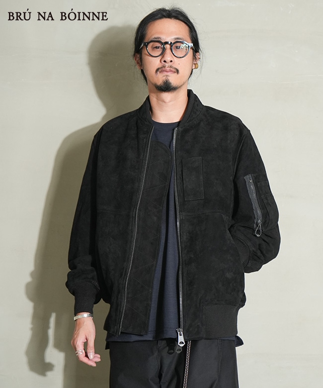 BRU NA BOINNE(ブルーナボイン)The M.Hybrid.J ジャケット MA-1