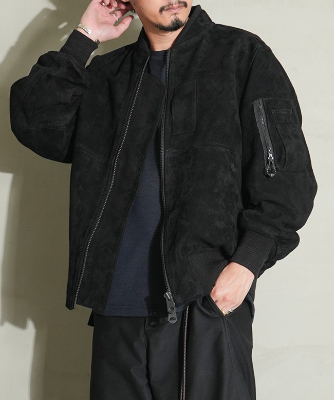 BRU NA BOINNE(ブルーナボイン)The M.Hybrid.J ジャケット MA-1