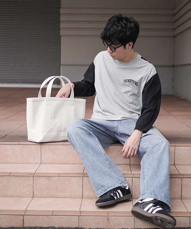 ノースフェイス　nanamica field baseball tee ブルー 15_000000022968.jpg?1722818326