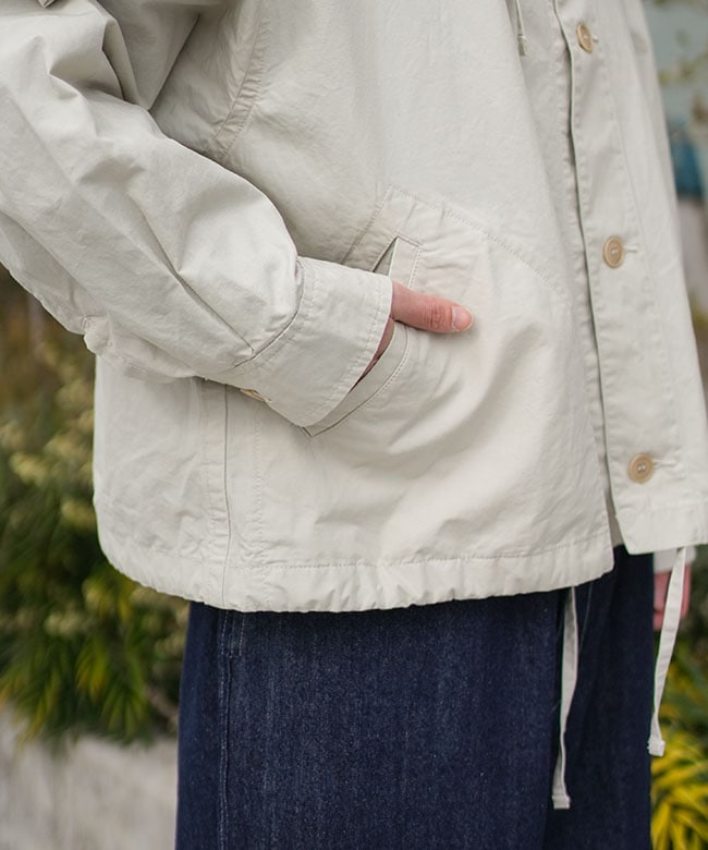 ◇DANTON(ダントン) ウィメンズダウンプルーフフーデッドジャケット