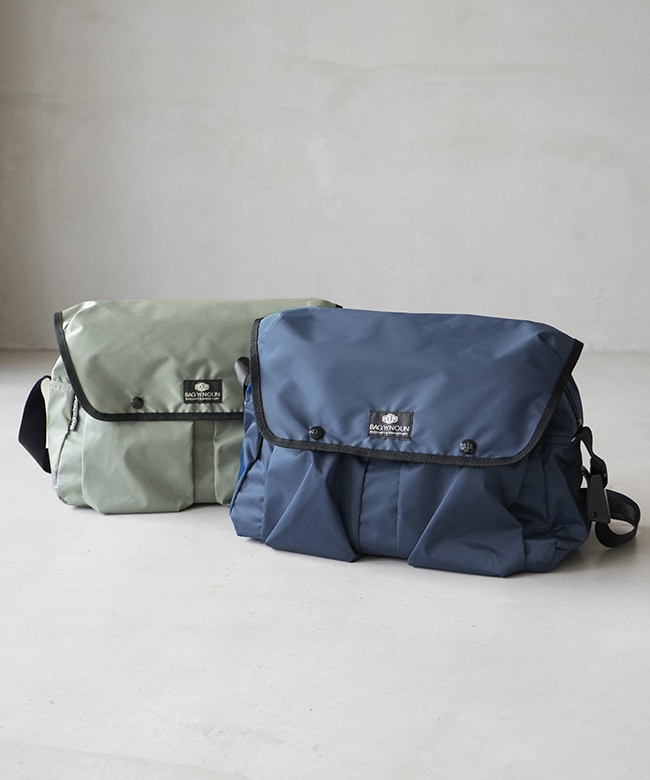 新品バッグンナウン トラベル ショルダーバッグ メッセンジャー 茶 男女兼用 70021049]BAG'n'NOUN(バッグンナウン)TRAVEL SHOULDER LITE
