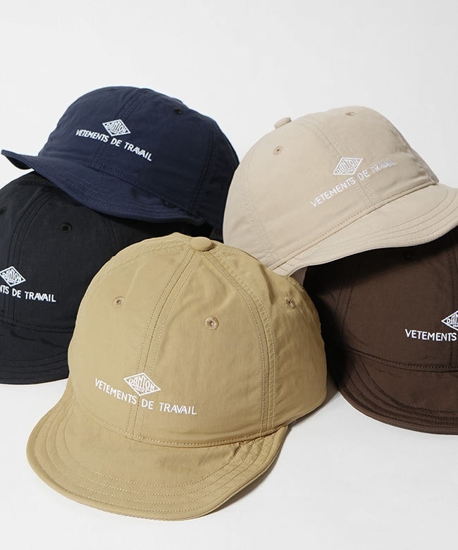 ◇[DT-H0268WNY]DANTON(ダントン) FLAT VISOR 6PANEL CAP フラット