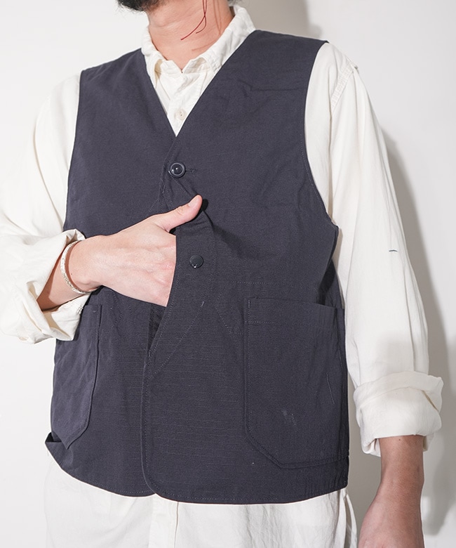 ENGINEERED GARMENTS(エンジニアド ガーメンツ) Upland Vest - Cotton