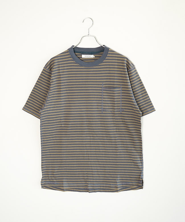 nonnative(ノンネイティブ) DWELLER S/S TEE COTTON JERSEY BORDER
