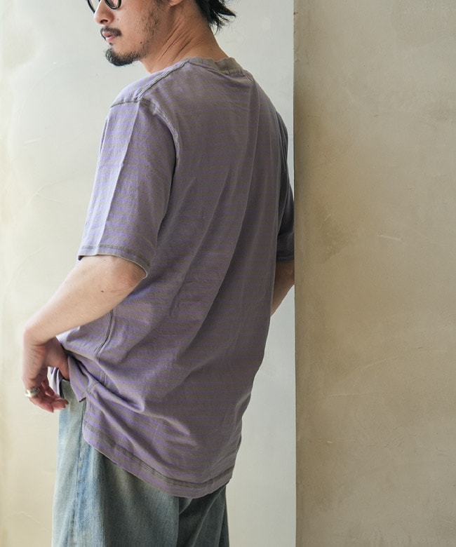 nonnative(ノンネイティブ) DWELLER S/S TEE COTTON JERSEY BORDER