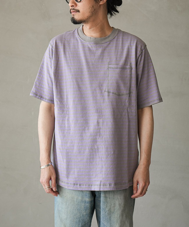 nonnative(ノンネイティブ) DWELLER S/S TEE COTTON JERSEY BORDER