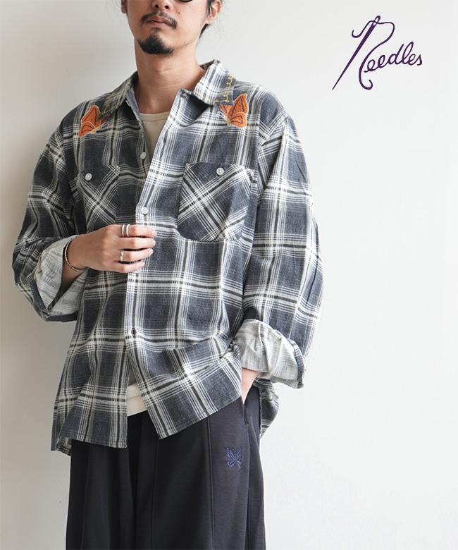 NEEDLES(ニードルズ) One-Up Shirt - Printed Flannel / Plaid