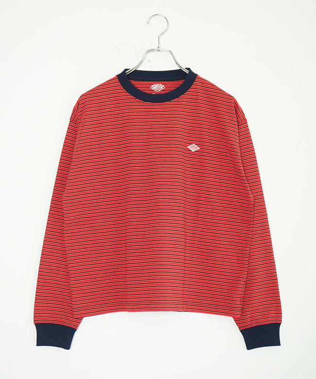 ◇DANTON(ダントン) マルチボーダーロングスリーブTシャツ ロンT 長袖