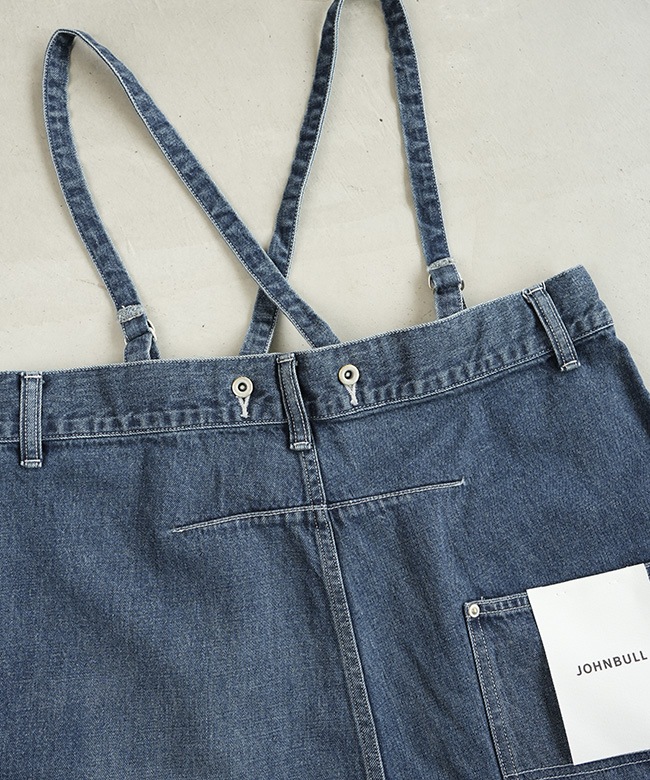 JL253P06]JOHNBULL(ジョンブル) デニムエンジニアオーバーパンツ