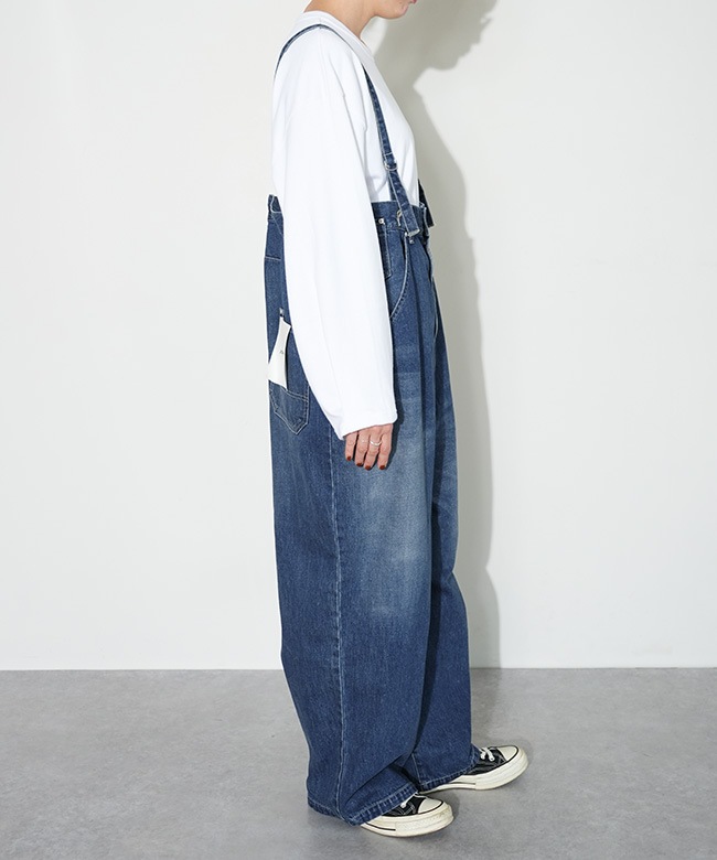 JL253P06]JOHNBULL(ジョンブル) デニムエンジニアオーバーパンツ