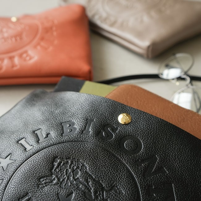 ◇【国内正規販売店】[54232303211] IL BISONTE(イルビゾンテ)クロス