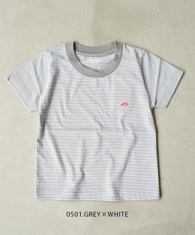 ◇[DT-C0206CVT] DANTON(ダントン) キッズ クルーネックTシャツ