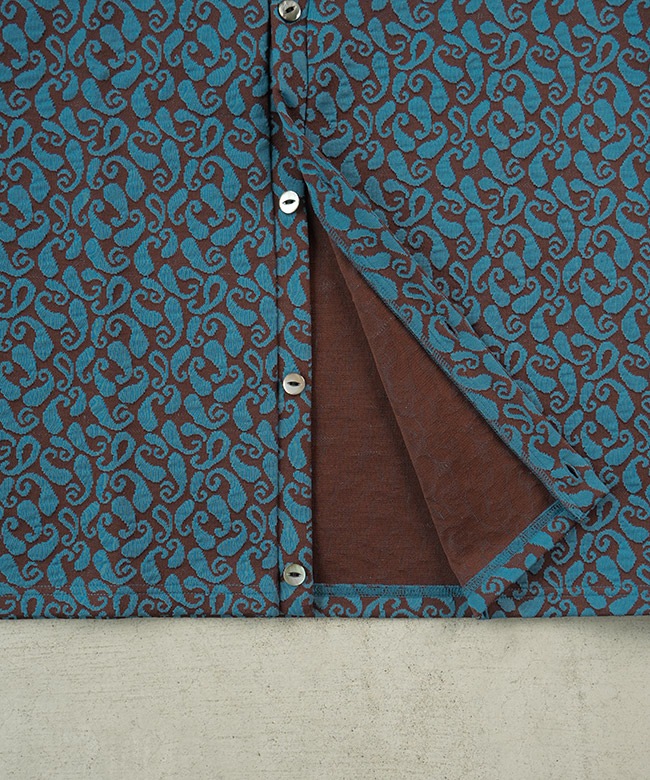 NEEDLES(ニードルズ) V Neck Cardigan - Poly Jq./Paisley