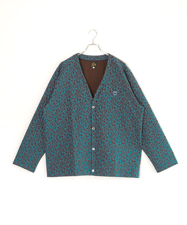 NEEDLES(ニードルズ) V Neck Cardigan - Poly Jq./Paisley