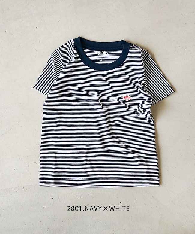 DANTON - ダントン親子Tシャツ ◇[DT-C0206CVT] DANTON(ダントン) キッズ クルーネックTシャツ