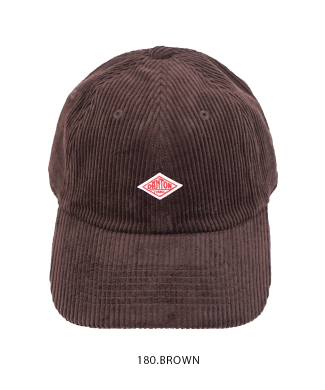 ◇[DT-H0227CUR]DANTON ダントン CORDUROY 6PANEL CAP コーデュロイ6