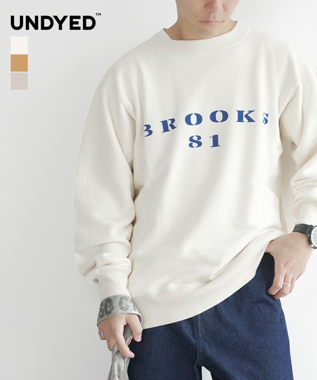 SALE 50%OFF】[UNS23ASC029B]UNDYED(アンダイド) URAKE SWEAT