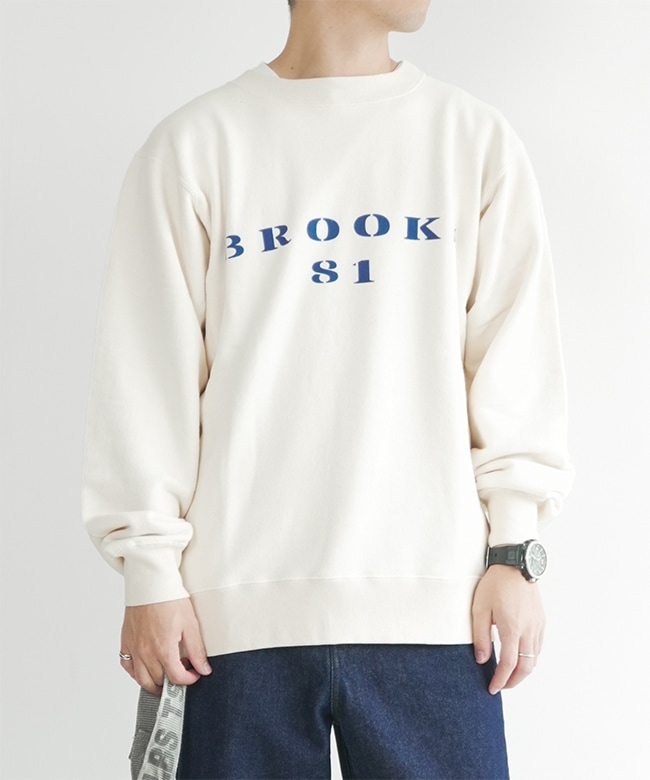SALE 50%OFF】[UNS23ASC029B]UNDYED(アンダイド) URAKE SWEAT CREW (Pt 