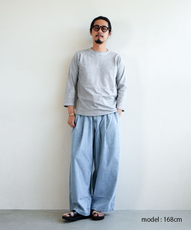 GOOD ON(グッドオン)BASEBALL TEE/7分袖 ベースボールTシャツ【メール