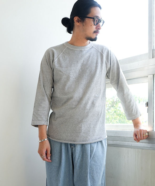 GOOD ON(グッドオン)BASEBALL TEE/7分袖 ベースボールTシャツ【メール