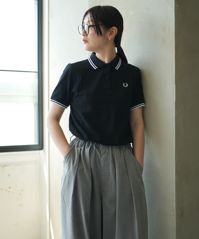 FRED PERRY(フレッドペリー) TWIN TIPPED FRED PERRY SHIRT ポロシャツ