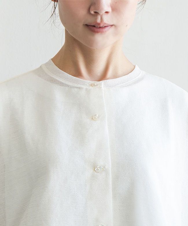 mizuiro ind(ミズイロインド) washer voile short C/D ワッシャー
