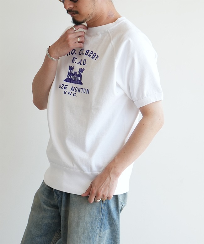 ネセサリーオアネンセサリー 半袖スエット S/S SWEAT 
