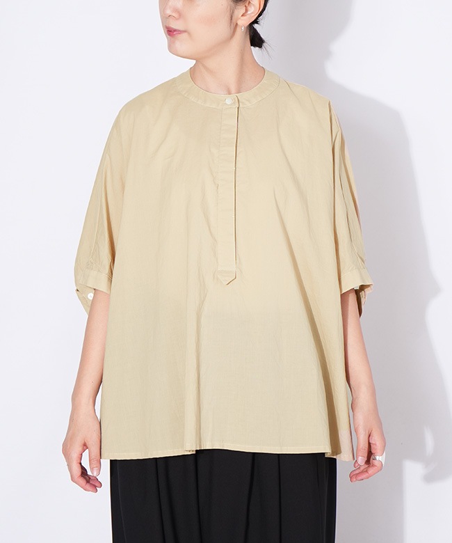 イッセイミヤケ ドルマンスリーブ ブラウス（ゴールドベージュ） イッセイミヤケ ドルマンスリーブ ブラウス（ゴールドベージュ