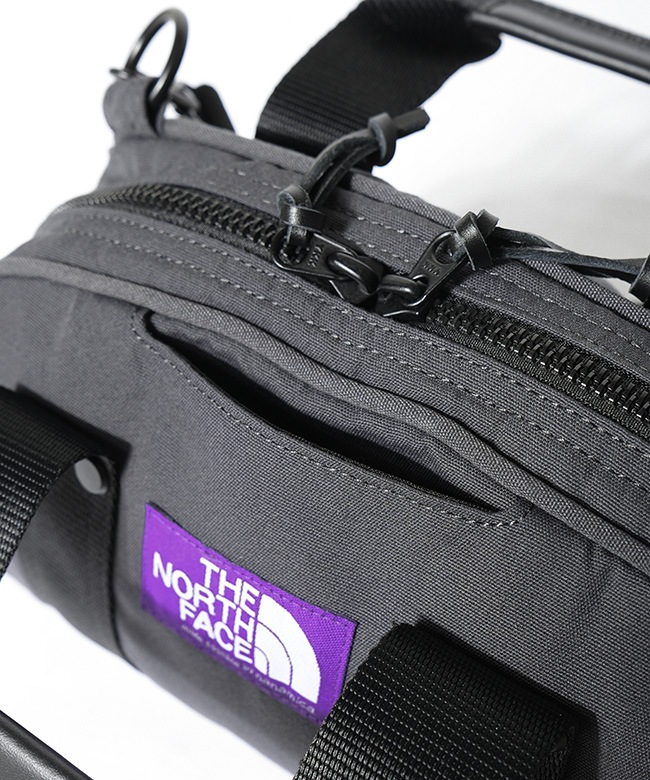 パープルレーベル　フィールドデミダッフルバッグ　N25FU076　ブラック　新品 Field Demi Duffle Bag | THE NORTH FACE PURPLE LABEL(ザ