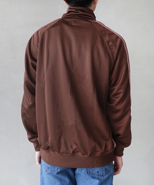 NEEDLES 24AW ブラウン Poly Smooth トラックジャケット Needles - Track Jacket - Brown - Poly Smooth | Nepenthes New York