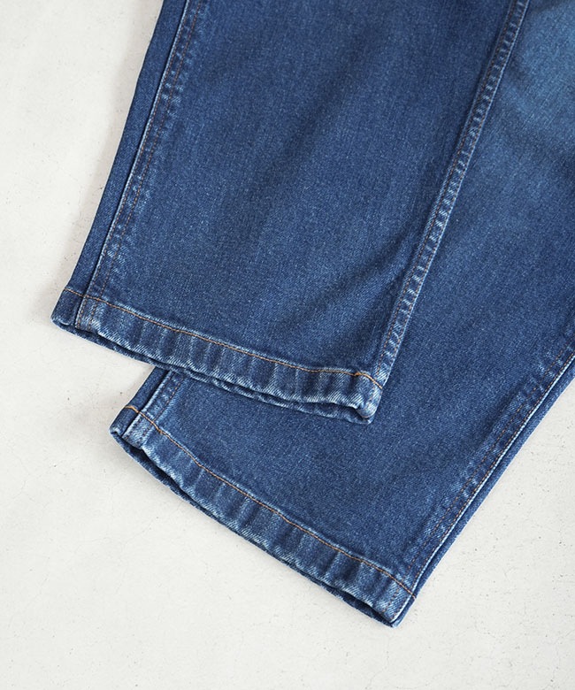 G5SU-P083]GRAMICCI(グラミチ) STRETCH DENIM LOOSE TAPERED RIDGE
