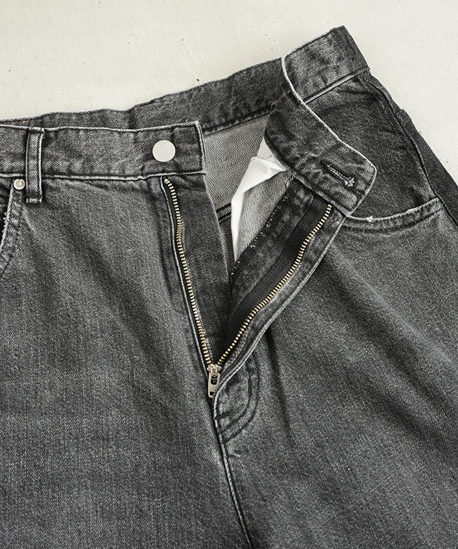 JL253P10]JOHNBULL(ジョンブル) サイドラインデニムパンツ