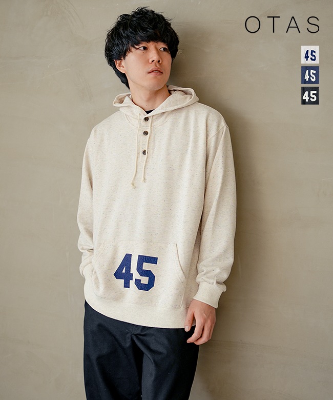 SALE 20%OFF】[M-25AW251WH]OTAS(オータス) フードパーカー メンズ