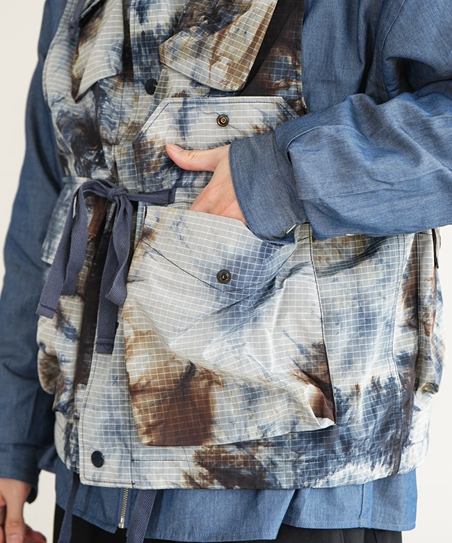 ENGINEERED GARMENTS(エンジニアド ガーメンツ) Field Vest - Tie Dye