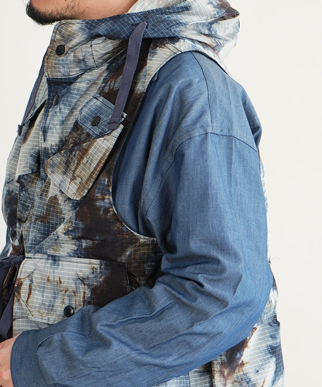 ENGINEERED GARMENTS(エンジニアド ガーメンツ) Field Vest - Tie Dye