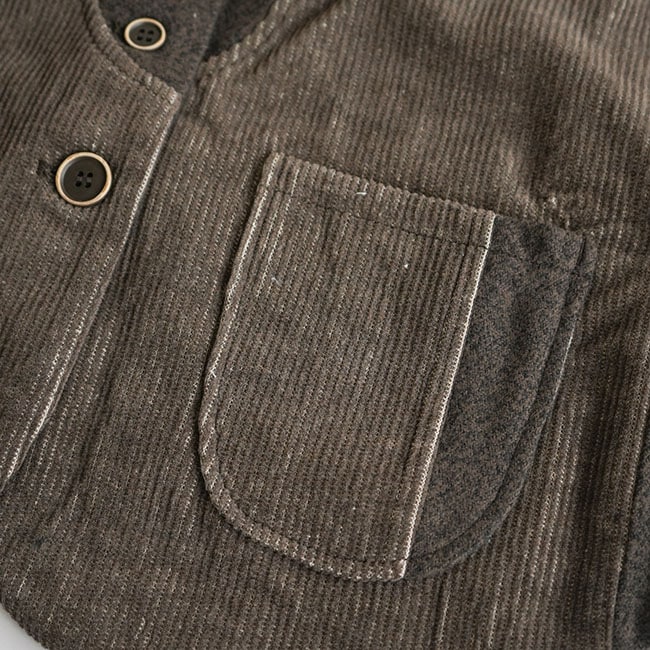 SALE 30%OFF】[TB23313] tumugu(ツムグ) ドッキングコーデュロイ