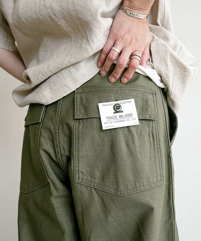 WORKERS(ワーカーズ) BaKEr Pants, Trace MIL-838-D ベイカーパンツ