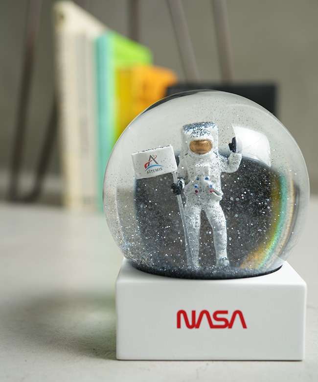 DETAIL(ディティール)NASA Snow Globe ナサ スノー グローブ / 月面の