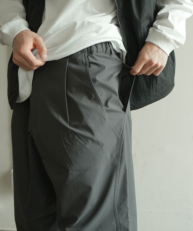 Goldwin(ゴールドウィン) Wide Leg Double Weave Pants ワイドレッグ