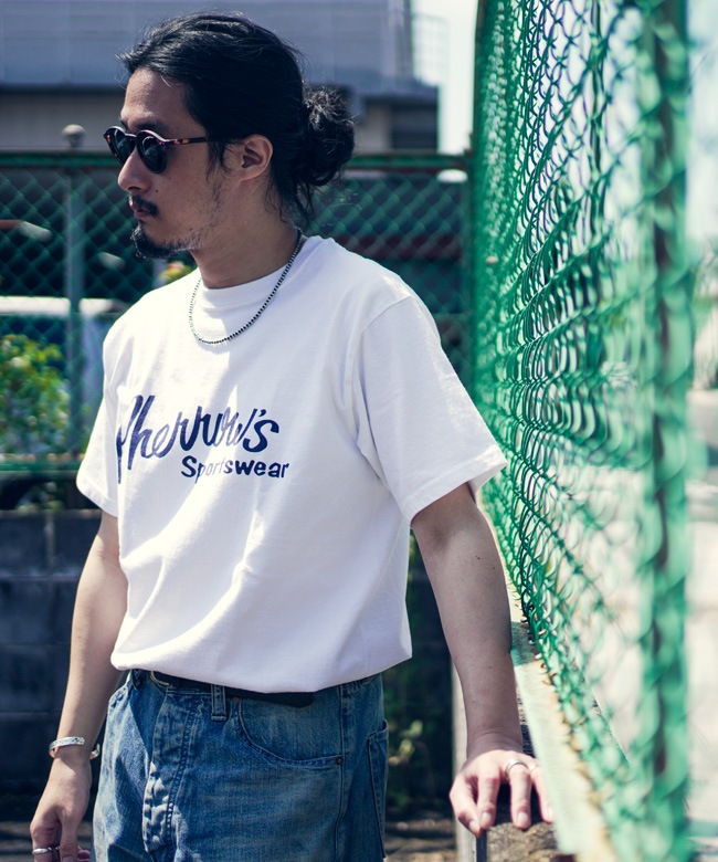 SALE 30%OFF】Pherrow's(フェローズ) 別注カラーあり 半袖プリントT